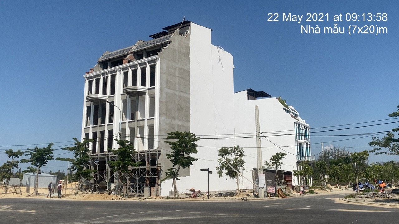 Tiến độ thi công La Queenara Hội An T5-2021