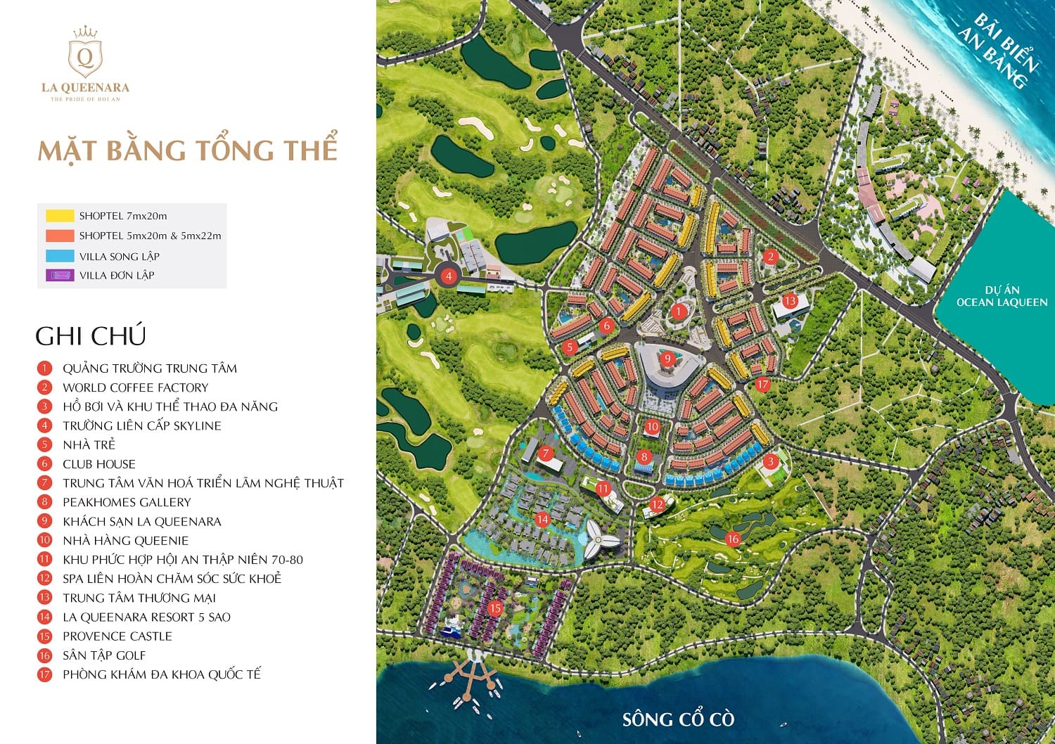 Mặt bằng tổng thế La Queenara